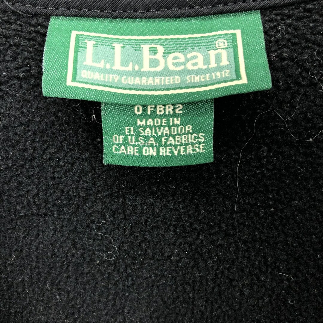 L.L.Bean(エルエルビーン)の古着 00年代 エルエルビーン L.L.Bean ハーフジップ フリースプルオーバー USA製 メンズM /eaa389927 メンズのジャケット/アウター(その他)の商品写真