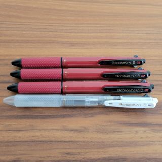 パイロット(PILOT)の★新品★PILOT　アクロボール　2色ボールペン0.7㎜+シャープ0.5㎜　4本(ペン/マーカー)