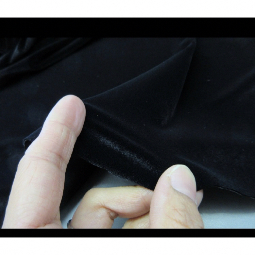 2way  ハギレ  ベロア ハンドメイドの素材/材料(生地/糸)の商品写真