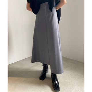 アメリヴィンテージ(Ameri VINTAGE)の＊美品＊ アメリ MEDI ASYMMETRY STITCH SKIRT(ロングスカート)