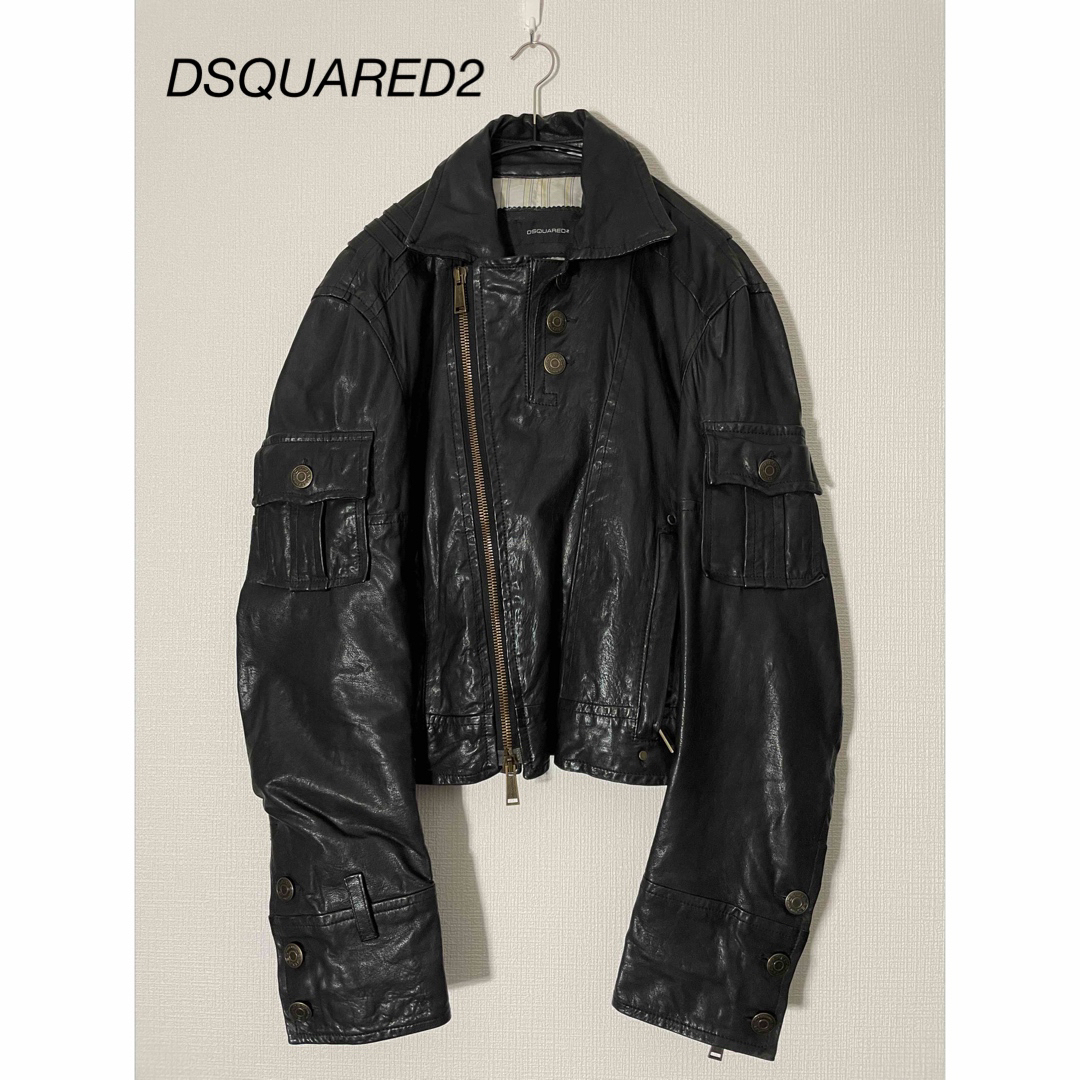 DSQUARED2 レザージャケット ライダース アーカイブ