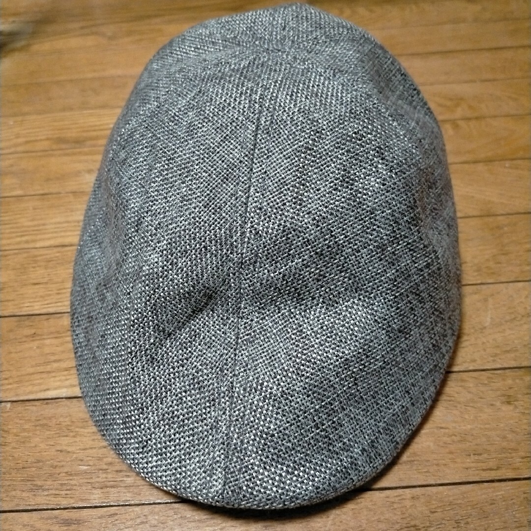 キャスケット ハンチング グレー フリーサイズ メンズの帽子(キャスケット)の商品写真