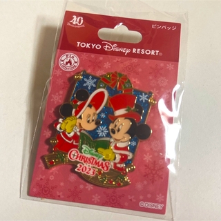 ディズニー(Disney)のディズニークリスマス2023 ピンバッジ(キャラクターグッズ)