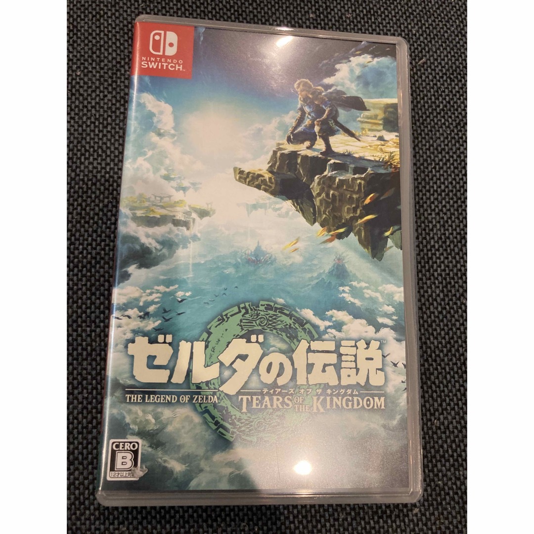 Nintendo Switch(ニンテンドースイッチ)のSwitch ゼルダの伝説　中古 エンタメ/ホビーのゲームソフト/ゲーム機本体(家庭用ゲームソフト)の商品写真