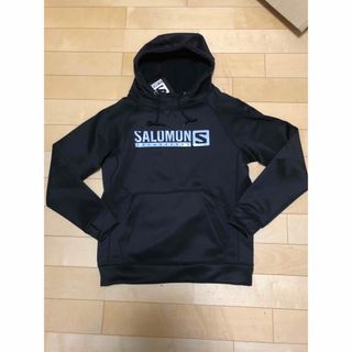 サロモン(SALOMON)の新品　サロモン　SALOMON 撥水　パーカー　黒(ウエア/装備)