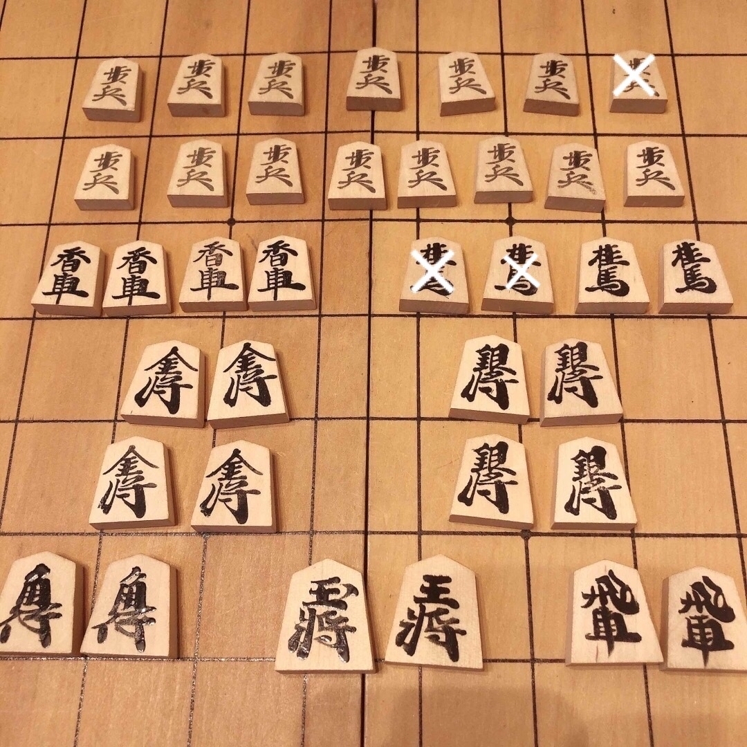 将棋　駒　将棋駒　丸福　バラ売り エンタメ/ホビーのテーブルゲーム/ホビー(囲碁/将棋)の商品写真