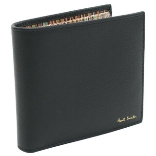 ポールスミス(Paul Smith)のポールスミス 二つ折財布 M1A4833X　AMULTI　79 ブラック(折り財布)