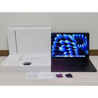 マック(Mac (Apple))のM2 MacBookAir 15インチ　MQKW3J/A ミッドナイト(ノートPC)