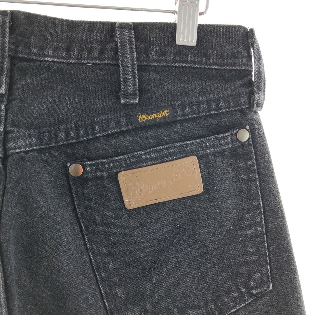 Wrangler(ラングラー)の古着 90年代 ラングラー Wrangler ブラックデニムパンツ USA製 メンズw30 ヴィンテージ /eaa380330 メンズのパンツ(デニム/ジーンズ)の商品写真