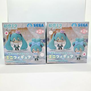 初音ミク✖️シナモロール　ミニフィギュア　全2種✖️2組