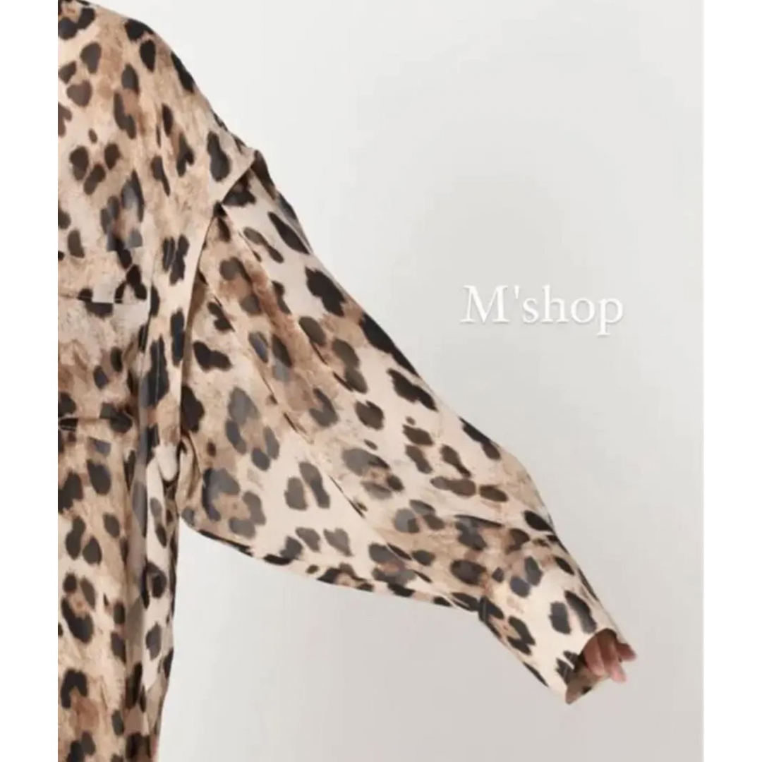 CITYSHOP(シティショップ)のCITYSHOP LEOPARD シャツ レディースのトップス(シャツ/ブラウス(長袖/七分))の商品写真