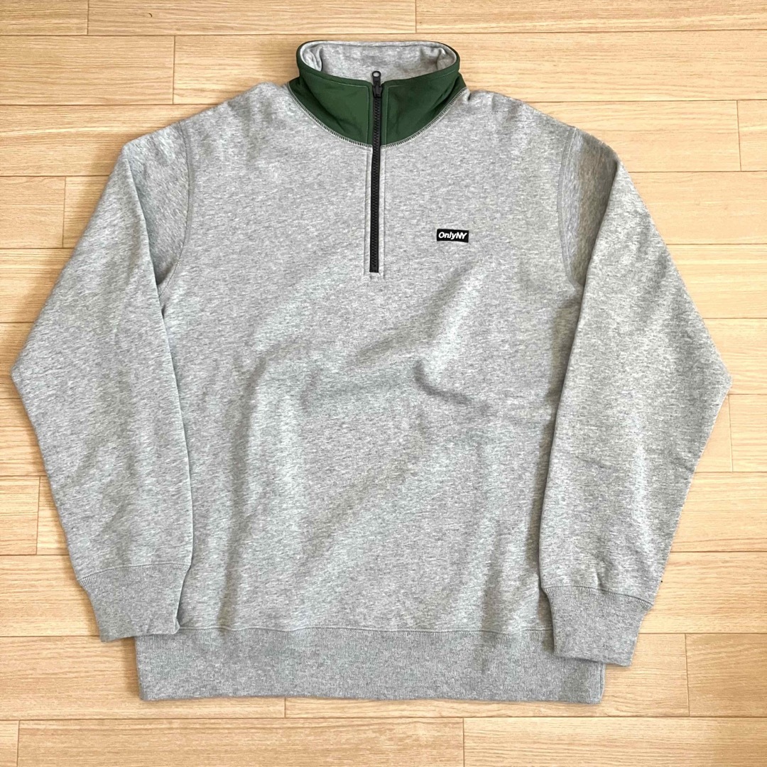 ONLY NY(オンリーニューヨーク)のOnly NY WISM別注 LOGO QUARTER-ZIP メンズのトップス(スウェット)の商品写真