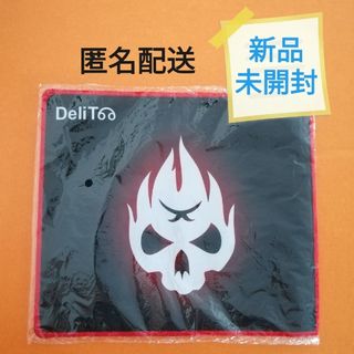 DeliToo マウスパッド  黒　新品未使用　匿名配送【ﾗｸﾏﾊﾟｯｸ】(その他)