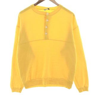 古着 90年代 Tultex Ultra Fleece 200 ヘンリーネック スウェットシャツ トレーナー USA製 メンズXL ヴィンテージ /taa003300(スウェット)