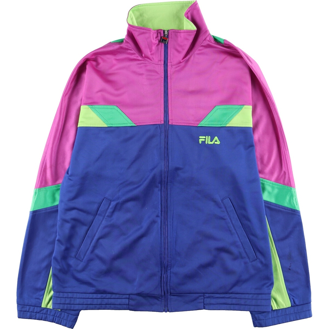 FILA(フィラ)の古着 90年代 フィラ FILA ジャージ トラックジャケット メンズL ヴィンテージ /eaa405396 メンズのジャケット/アウター(その他)の商品写真