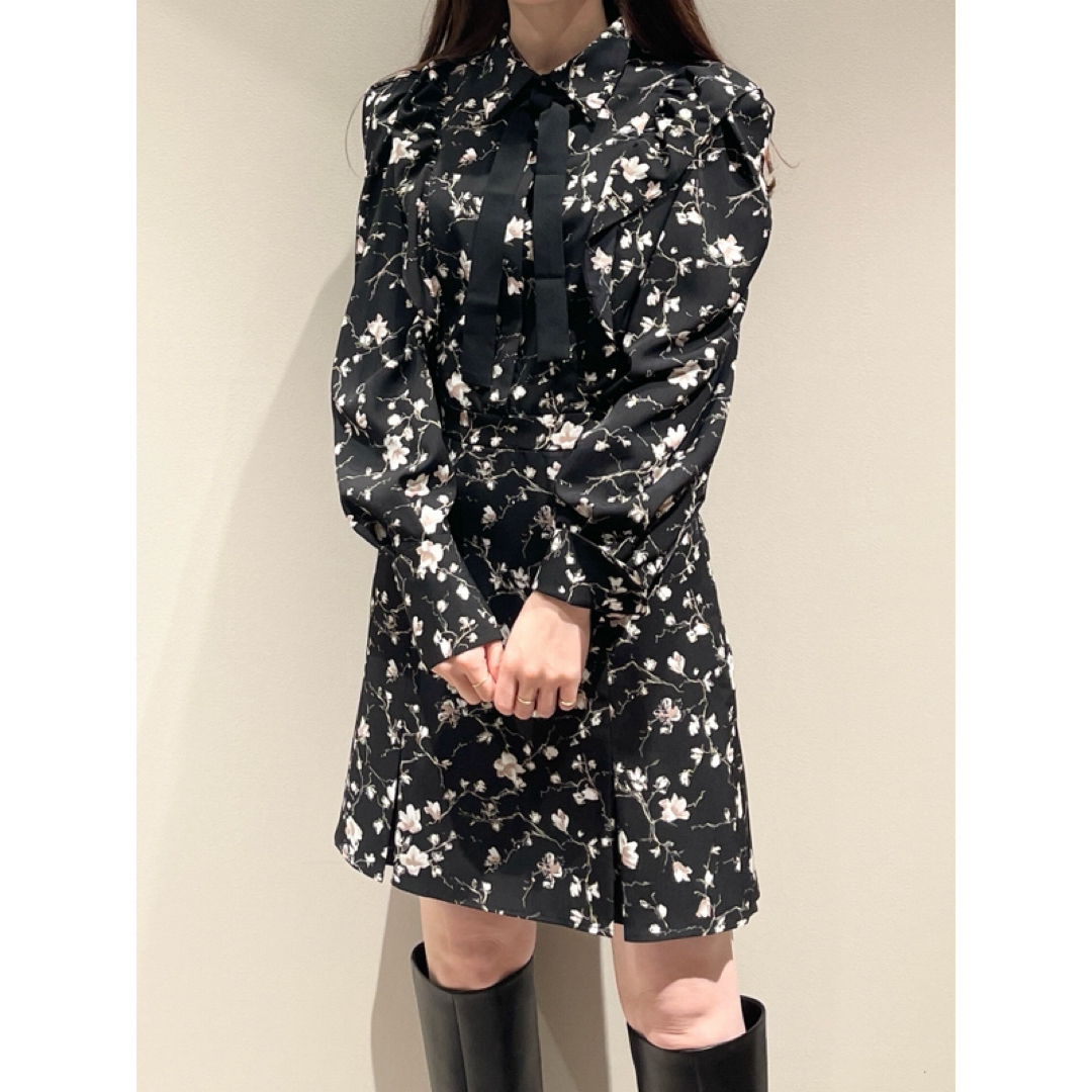 SNIDEL - 【正規品】snidel Sustainableプリントフリルミニ SNIDEL - 【正規品】snidel Sustainableプリントフリルミニ