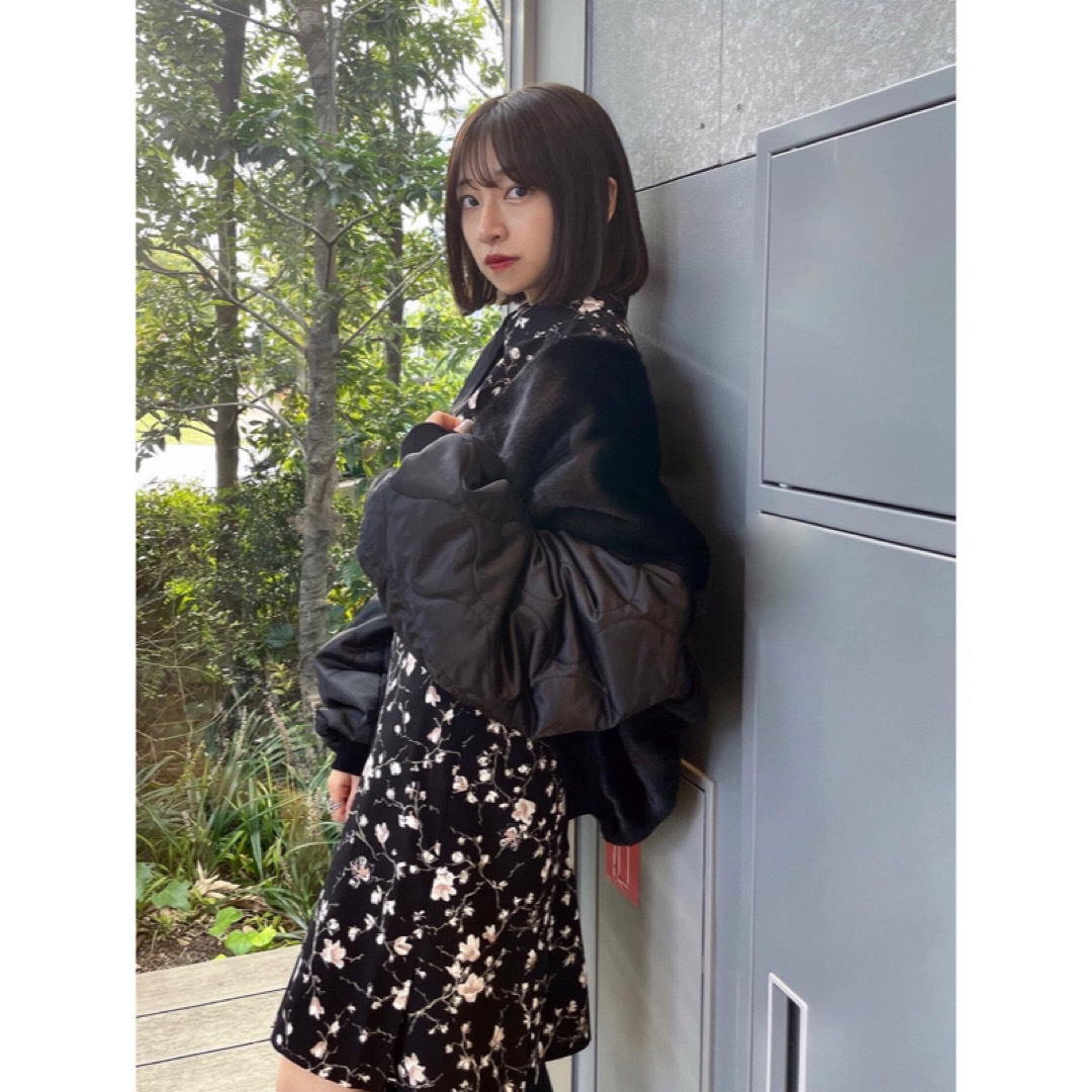 SNIDEL - 【正規品】snidel Sustainableプリントフリルミニ SNIDEL - 【正規品】snidel Sustainableプリントフリルミニ