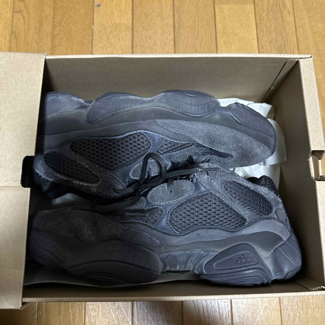 YEEZY（adidas）(イージー)のYeezy 500 black メンズの靴/シューズ(スニーカー)の商品写真