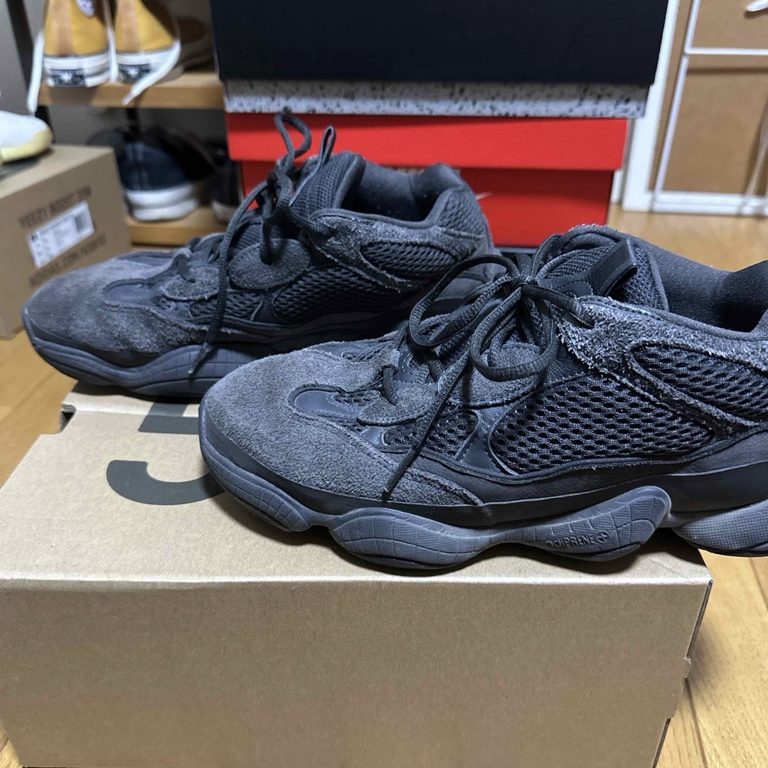 YEEZY（adidas）(イージー)のYeezy 500 black メンズの靴/シューズ(スニーカー)の商品写真