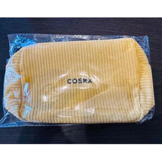 新品★cosrx コーデュロイポーチ　ベージュ　ノベルティ(ポーチ)