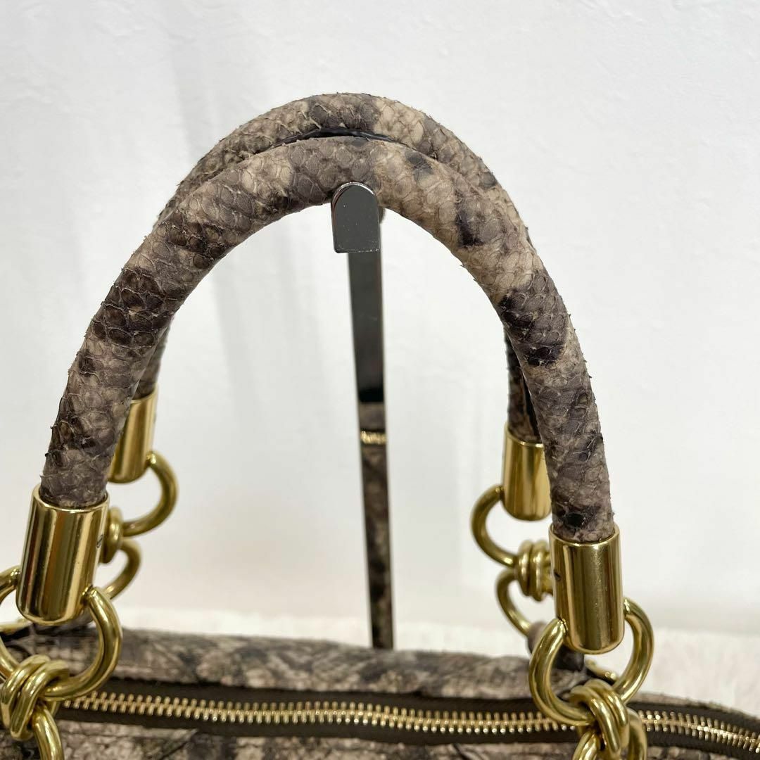COACH コーチ 2way ヘビ パイソン柄 ショルダーバッグ ハンドバッグ COACH コーチ 2way ヘビ パイソン柄 ショルダーバッグ ハンドバッグ