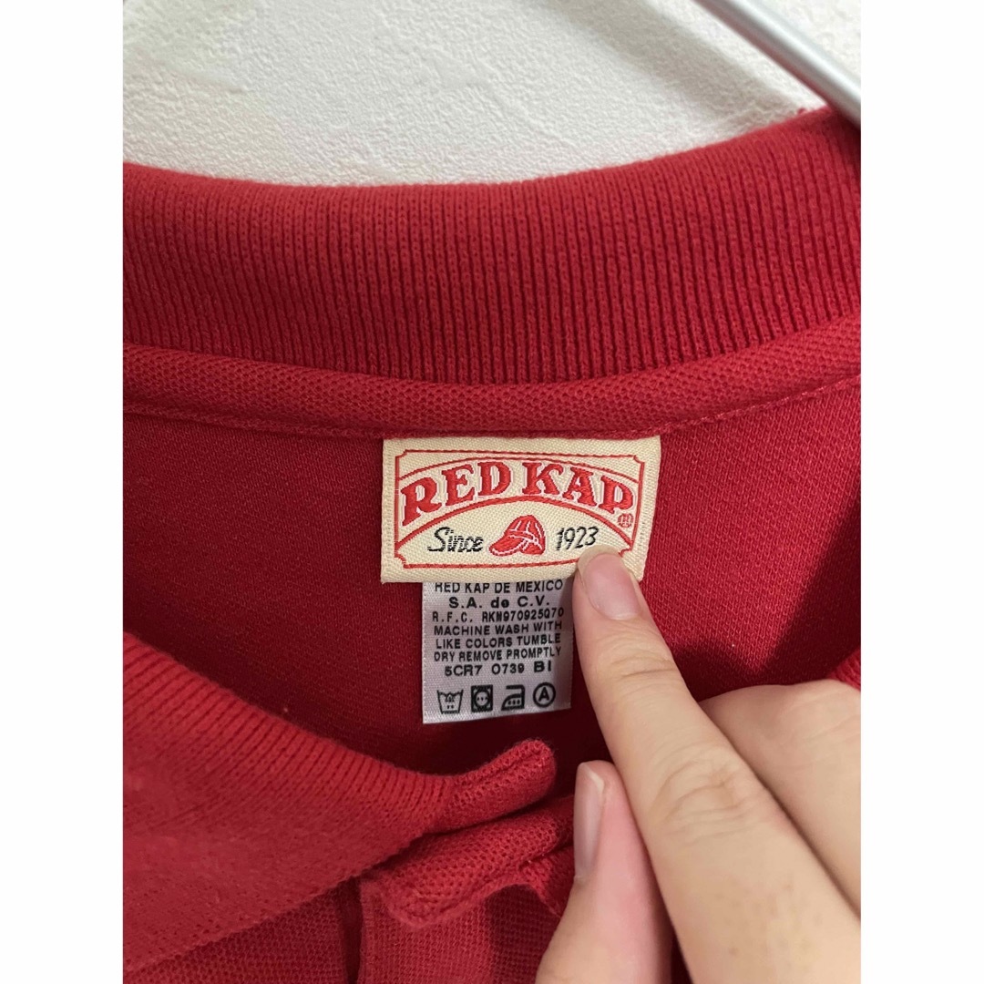 RED KAP(レッドキャップ)の【古着】メキシコ製　RED KAP ニッサン ポロシャツ 4XL オーバーサイズ メンズのトップス(ポロシャツ)の商品写真