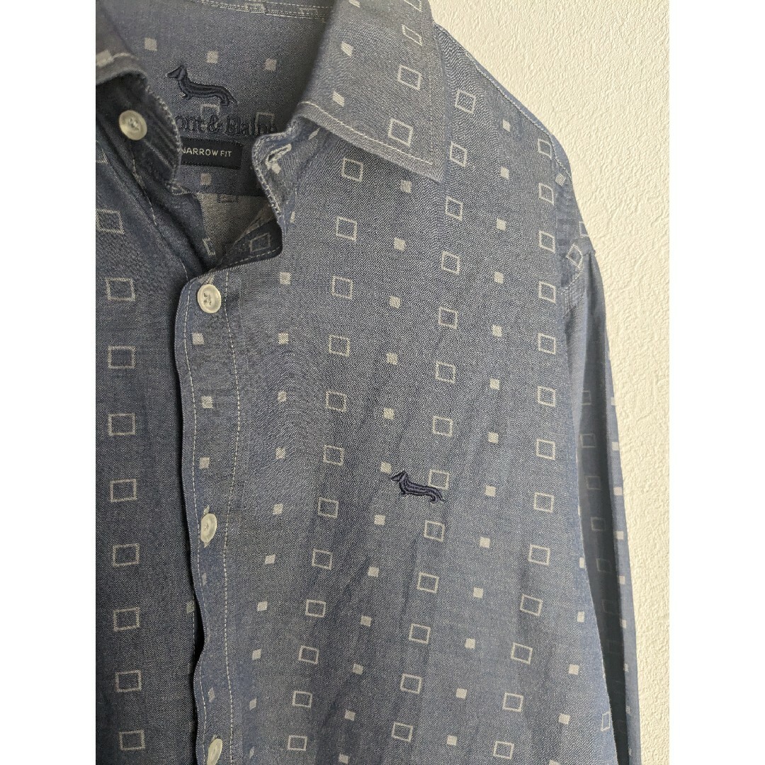 SHIPS(シップス)のHarmont&Blaine NARROW FIT PATTERN SHIRT メンズのトップス(シャツ)の商品写真