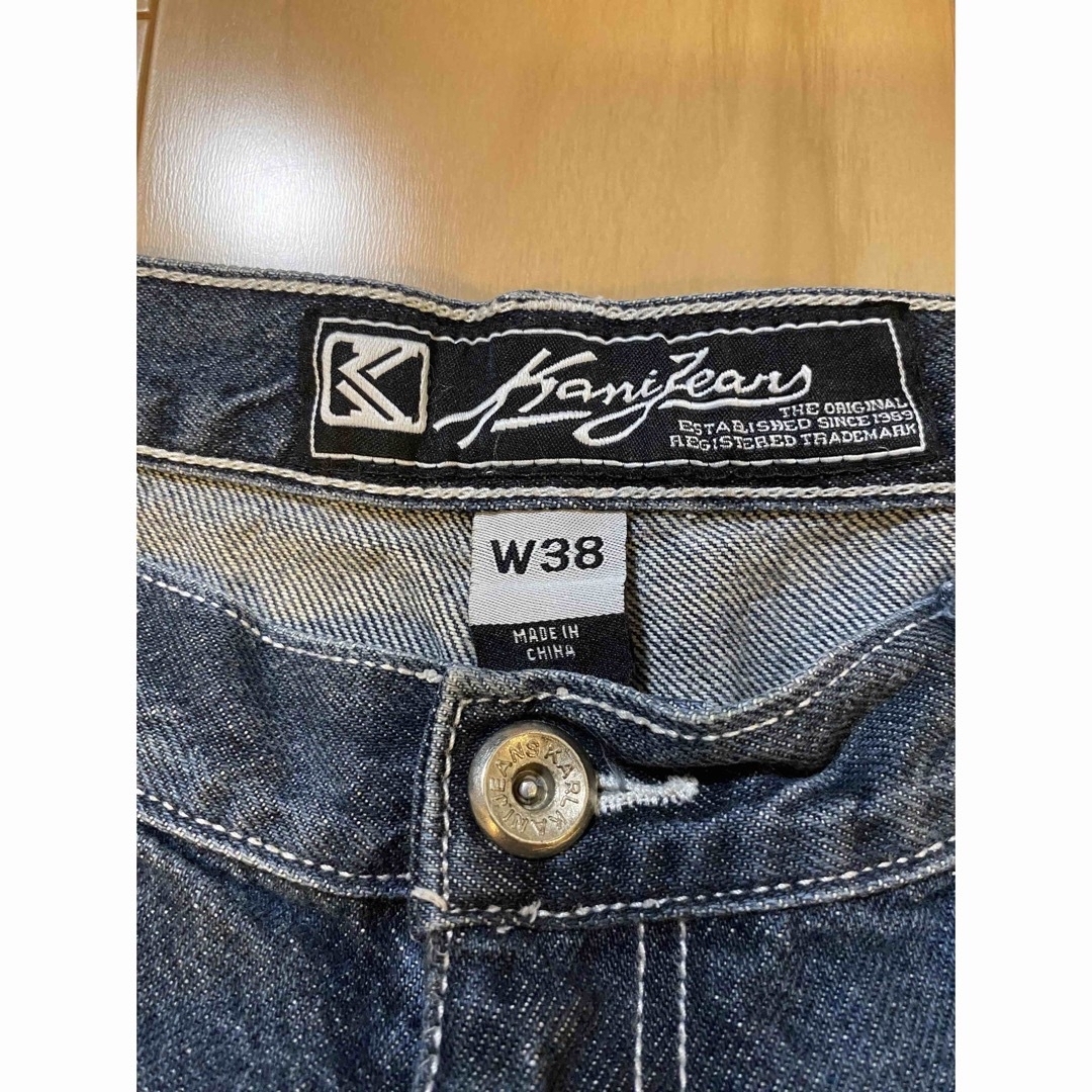 Karl Kani(カールカナイ)の90s Karl Kani 極太 バギー デニムパンツ メンズのパンツ(デニム/ジーンズ)の商品写真