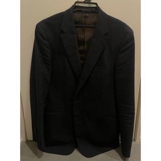 【中古品】洋服の青山　スーツ　ジャケット　ブラック　身長175