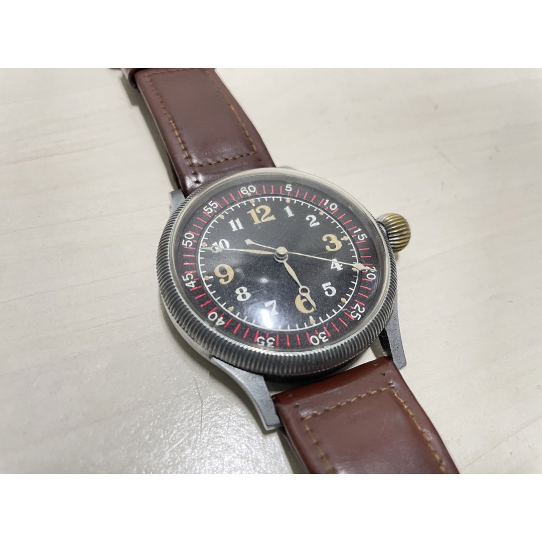 SEIKO(セイコー)のSEIKOSHA 精工舎 天測時計 旧日本海軍航空隊 ミリタリー 全数字文字盤 メンズの時計(腕時計(アナログ))の商品写真