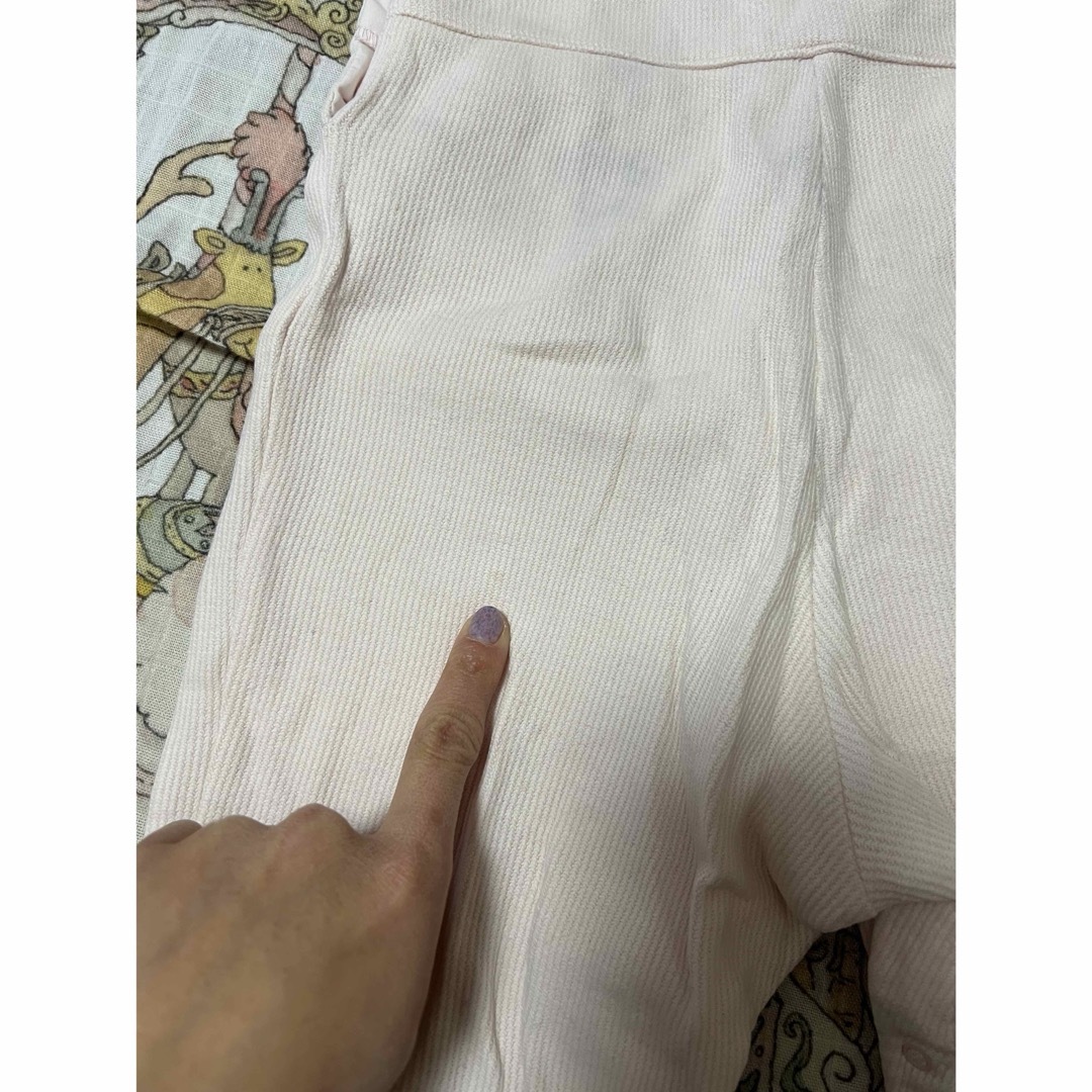 familiar(ファミリア)のファミリア　サロペット　オーバーオール　ピンク　刺繍　70㎝ キッズ/ベビー/マタニティのベビー服(~85cm)(カバーオール)の商品写真