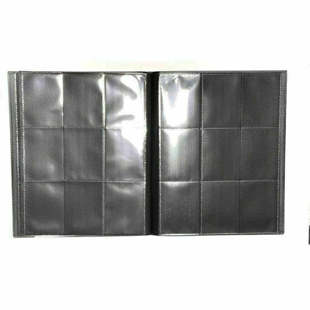 カード ファイル トレカ スリーブ 360枚横入れ収納 9ポケット ブラック⑨ エンタメ/ホビーのトレーディングカード(Box/デッキ/パック)の商品写真