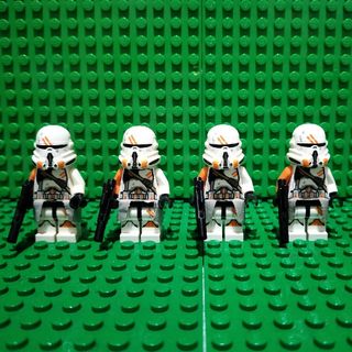 レゴ(Lego)のLEGO STAR WARS 4体セット エアボーントルーパー 第212大隊(その他)