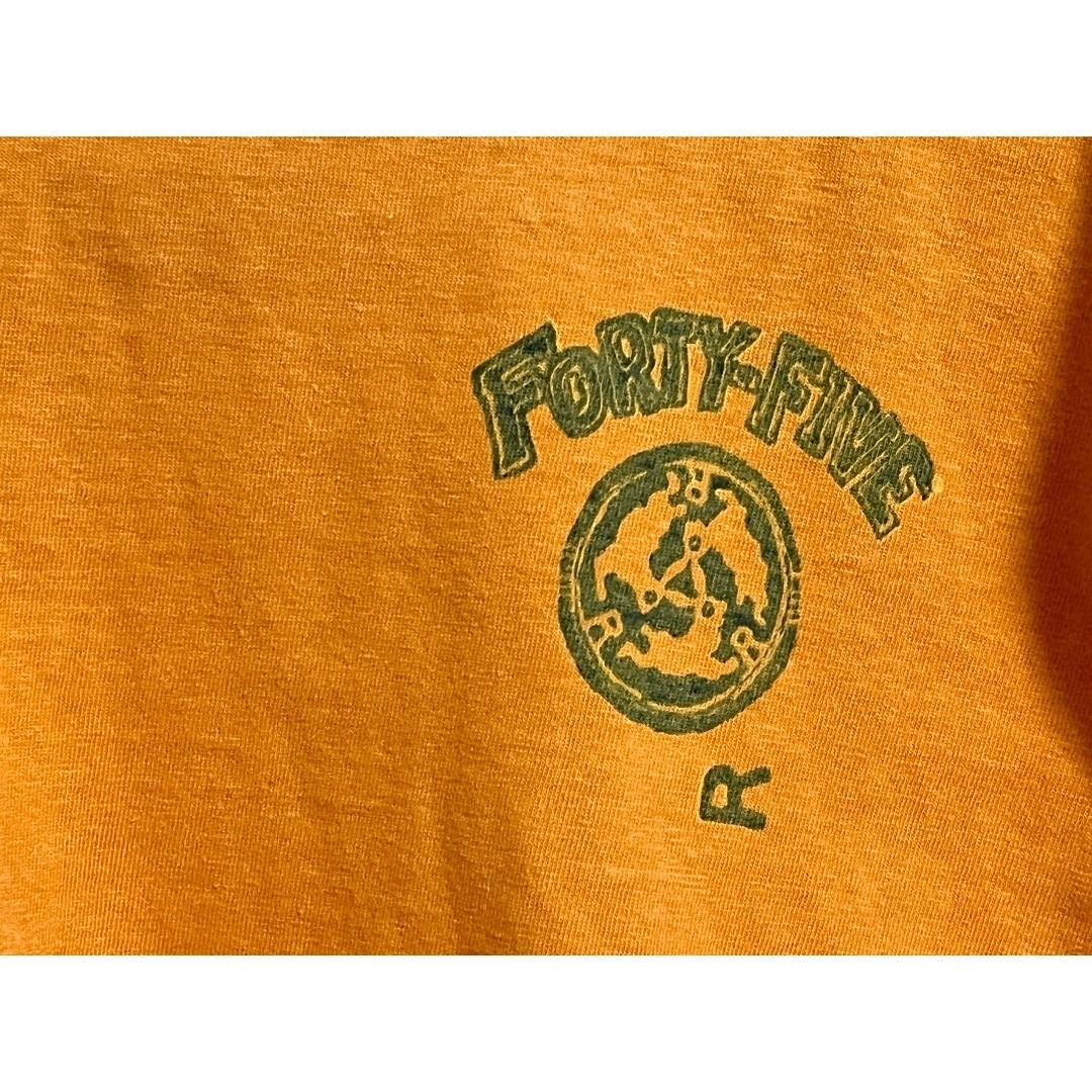 45rpm  カットソー  長袖Tシャツ  オレンジ  S レディースのトップス(Tシャツ(長袖/七分))の商品写真
