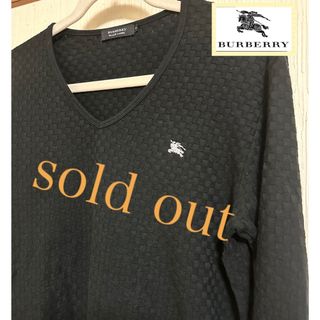 バーバリーブラックレーベル(BURBERRY BLACK LABEL)のsold out❤️バーバリーブラックレーベル　 トップスカットソーロンT極美品(Tシャツ/カットソー(七分/長袖))