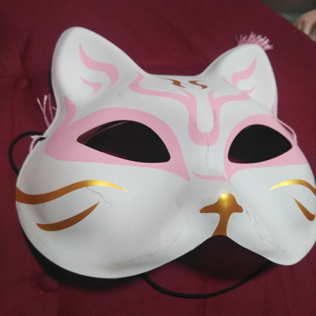 お面 猫耳 エンタメ/ホビーのコスプレ(小道具)の商品写真