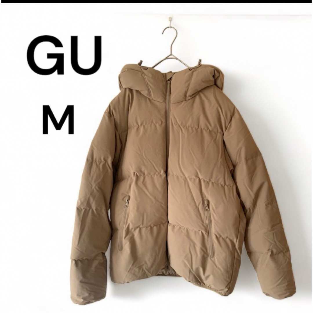 GU(ジーユー)の【新品タグなし】 GU  ヒートパデッドブルゾン　M メンズアウター メンズのジャケット/アウター(ダウンジャケット)の商品写真