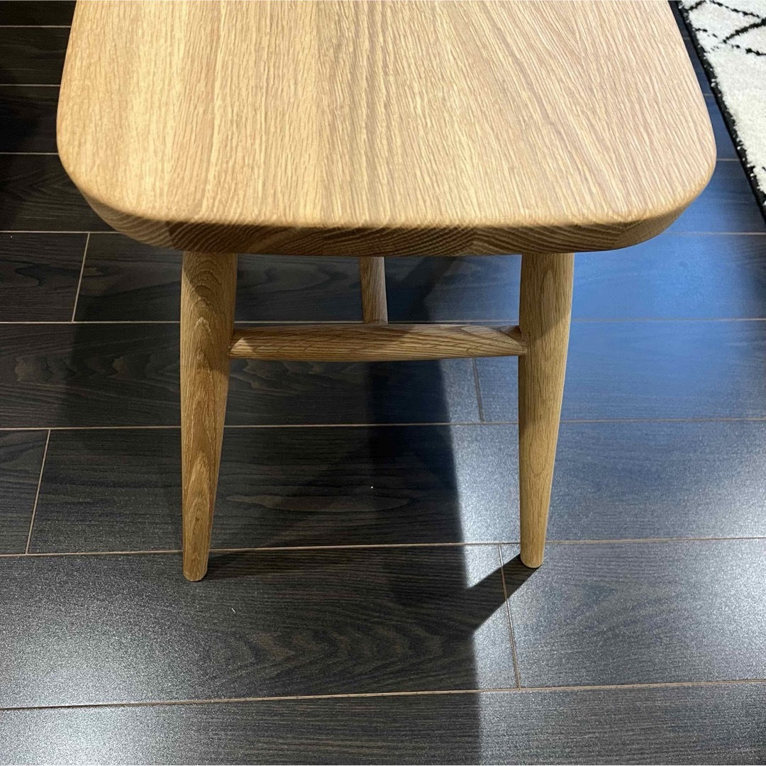 美品】MUJI 無印良品 オーク材スツール・丸脚 良品計画 美品】MUJI 無印良品 オーク材スツール・丸脚 良品計画