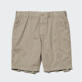 ユニクロ(UNIQLO)の新品タグ付●ユニクロ チノショーツ M ベージュ(ショートパンツ)