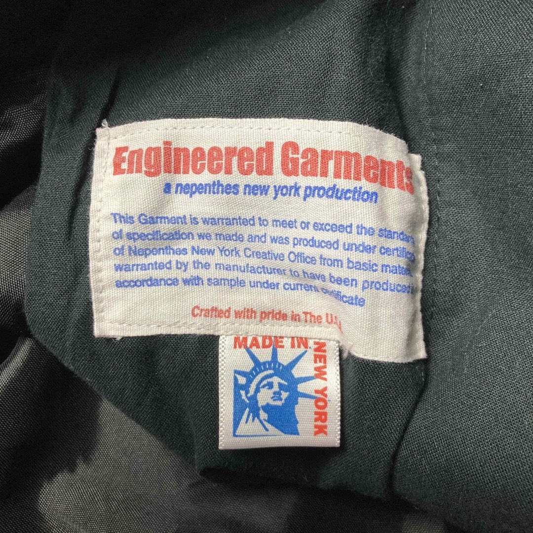 Engineered Garments(エンジニアードガーメンツ)の【即完売品】エンジニアードガーメンツ　パッチワーク　USA製ウールパンツ　W34 メンズのパンツ(ワークパンツ/カーゴパンツ)の商品写真