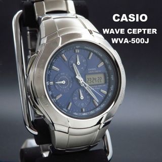 カシオ(CASIO)のCASIO 電波ソーラー腕時計 WVA-500J (腕時計(アナログ))