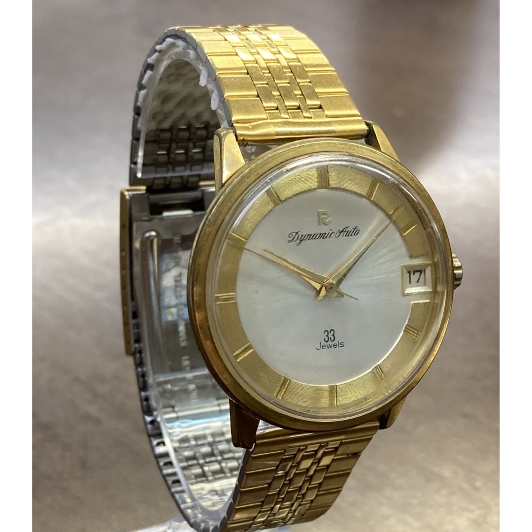 RICOH(リコー)のRICOH　リコー　ダイナミックオート　33石　メンズ腕時計　稼働品 メンズの時計(腕時計(アナログ))の商品写真