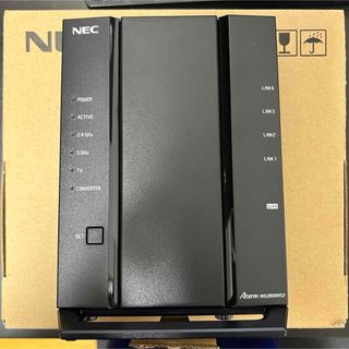 エヌイーシー(NEC)のNEC 無線LANルーター  Aterm WG2600HS2(PC周辺機器)