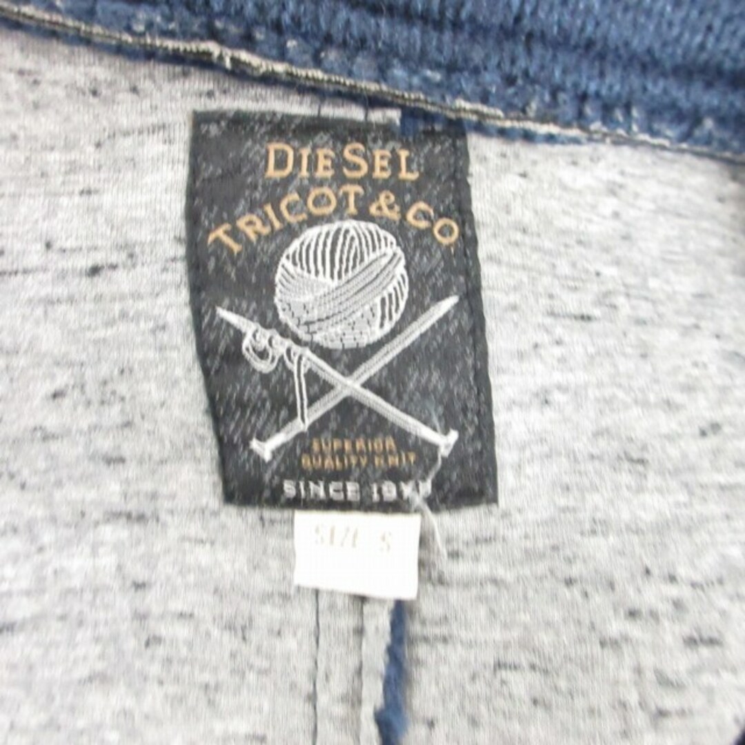 DIESEL(ディーゼル)のディーゼル ピーコート ジャケット ブルゾン カットオフ S ■GY09 メンズのジャケット/アウター(ピーコート)の商品写真