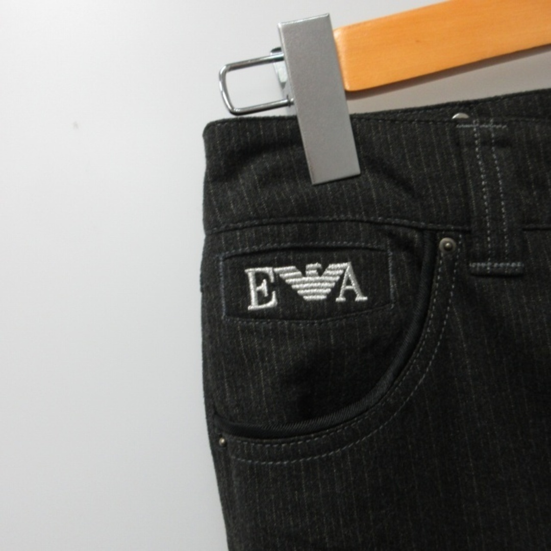 Emporio Armani(エンポリオアルマーニ)のエンポリオアルマーニ 美品 パンツ スラックス 黒 S-M ■GY09 レディースのパンツ(その他)の商品写真