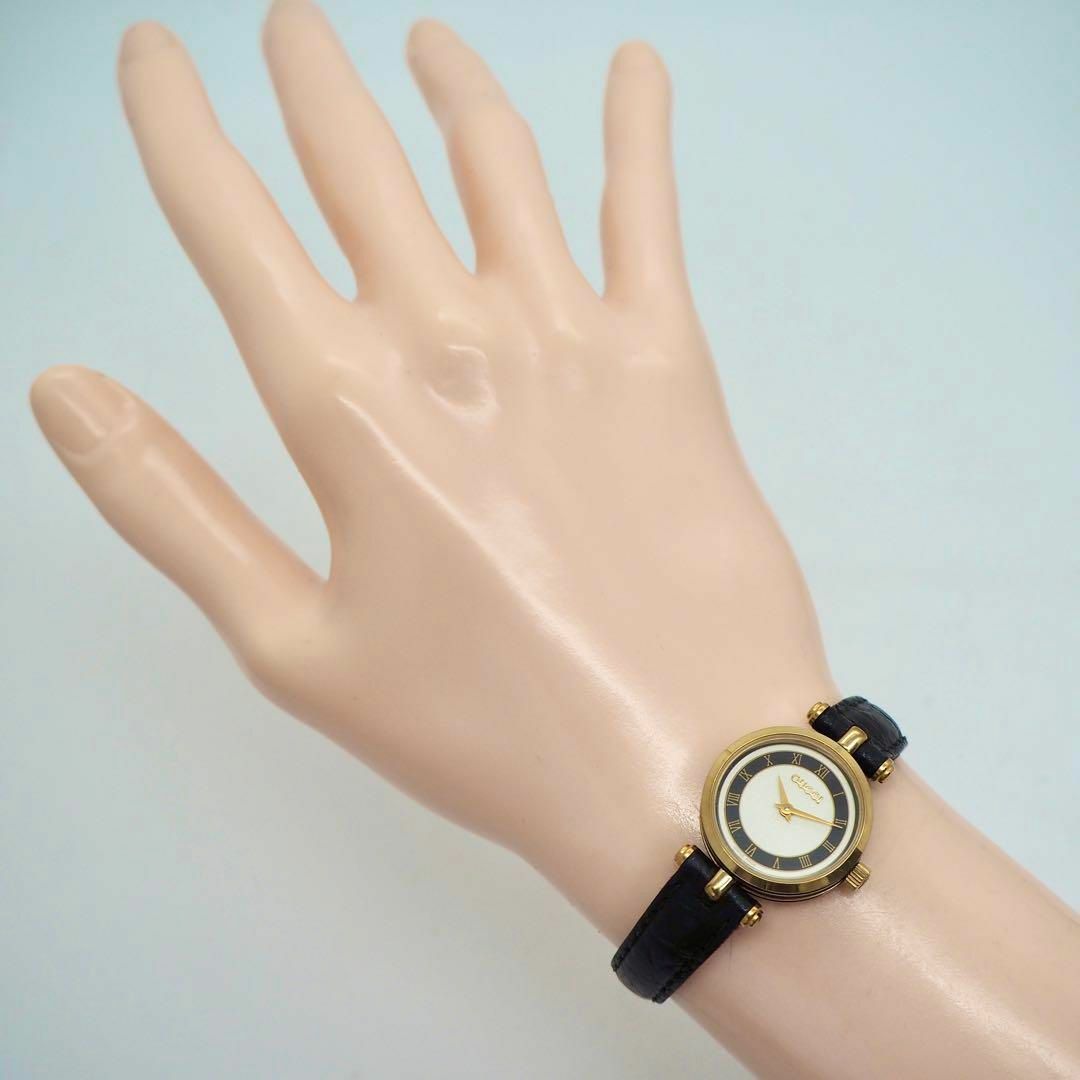 GUCCI - 173 GUCCI グッチ時計 レディース腕時計 ブラックライン GUCCI - 173 GUCCI グッチ時計 レディース腕時計 ブラックライン