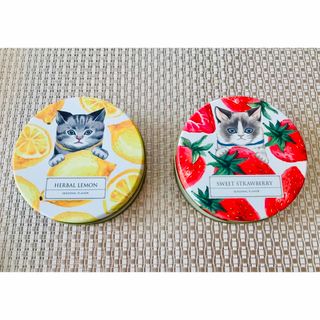 アフタヌーンティー(AfternoonTea)の【春🌸SALE】cat's nap time  空き缶  2種 (小物入れ)