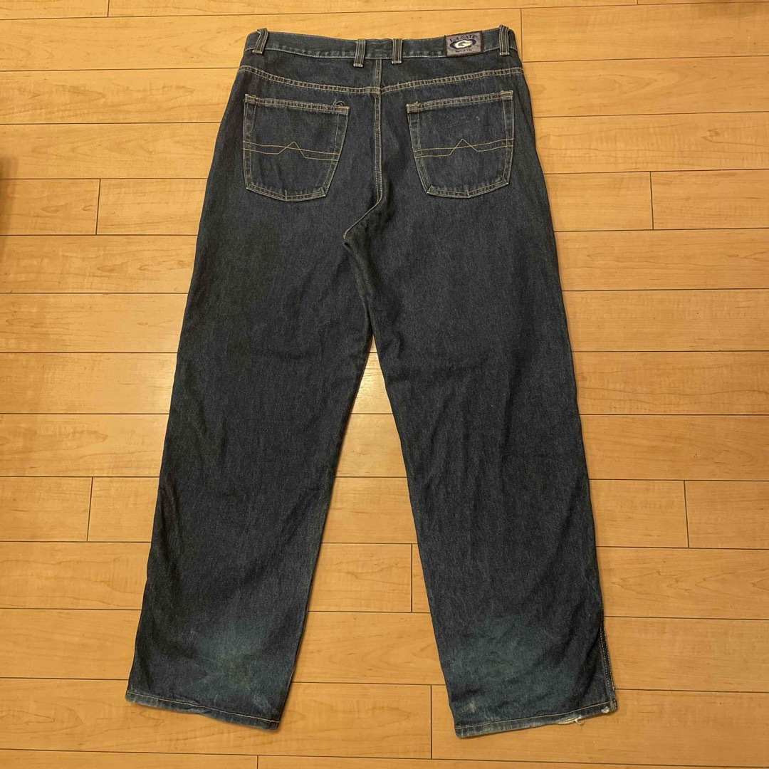 STUSSY - 超極太 90s ンテージUSA製 スーパーワイドバギーデニム STUSSY - 超極太 90s ンテージUSA製 スーパーワイドバギーデニム