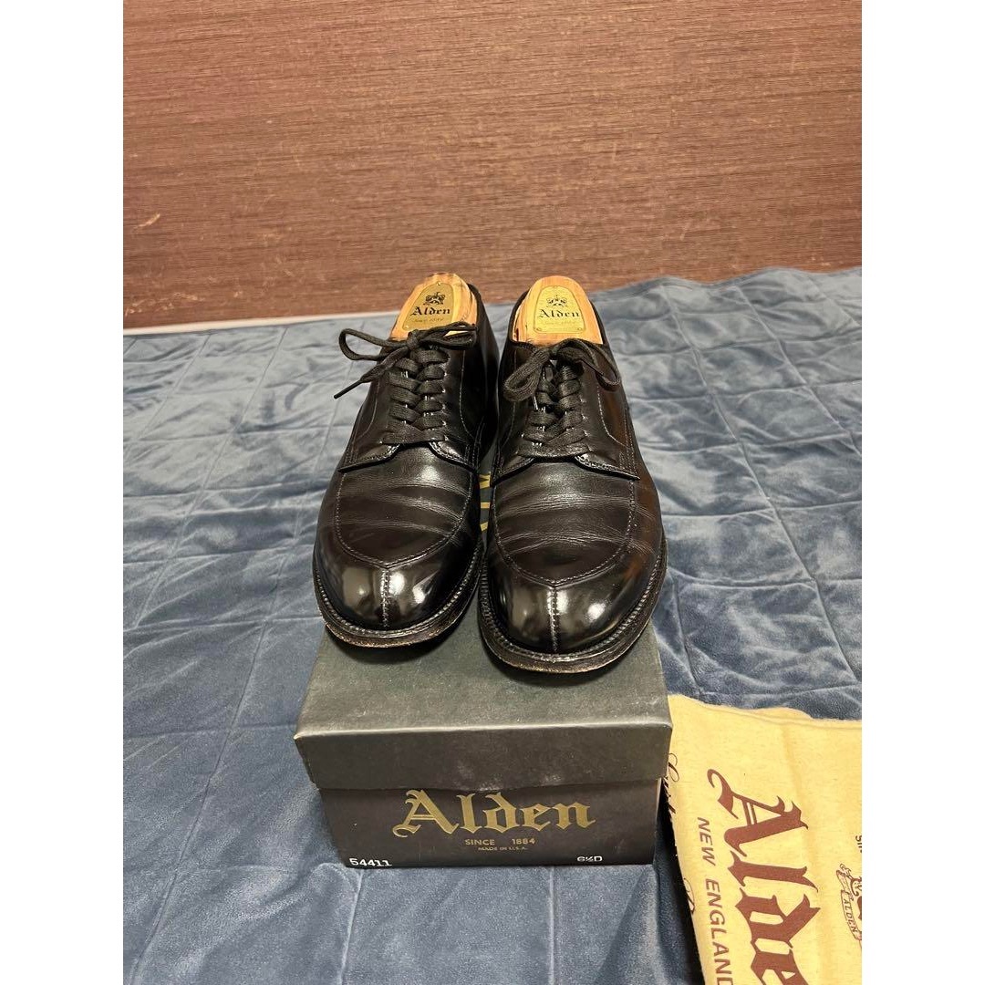 Alden Vチップ 54411 Vチップ モディファイド カーフ BLACK Alden Vチップ 54411 Vチップ モディファイド カーフ BLACK