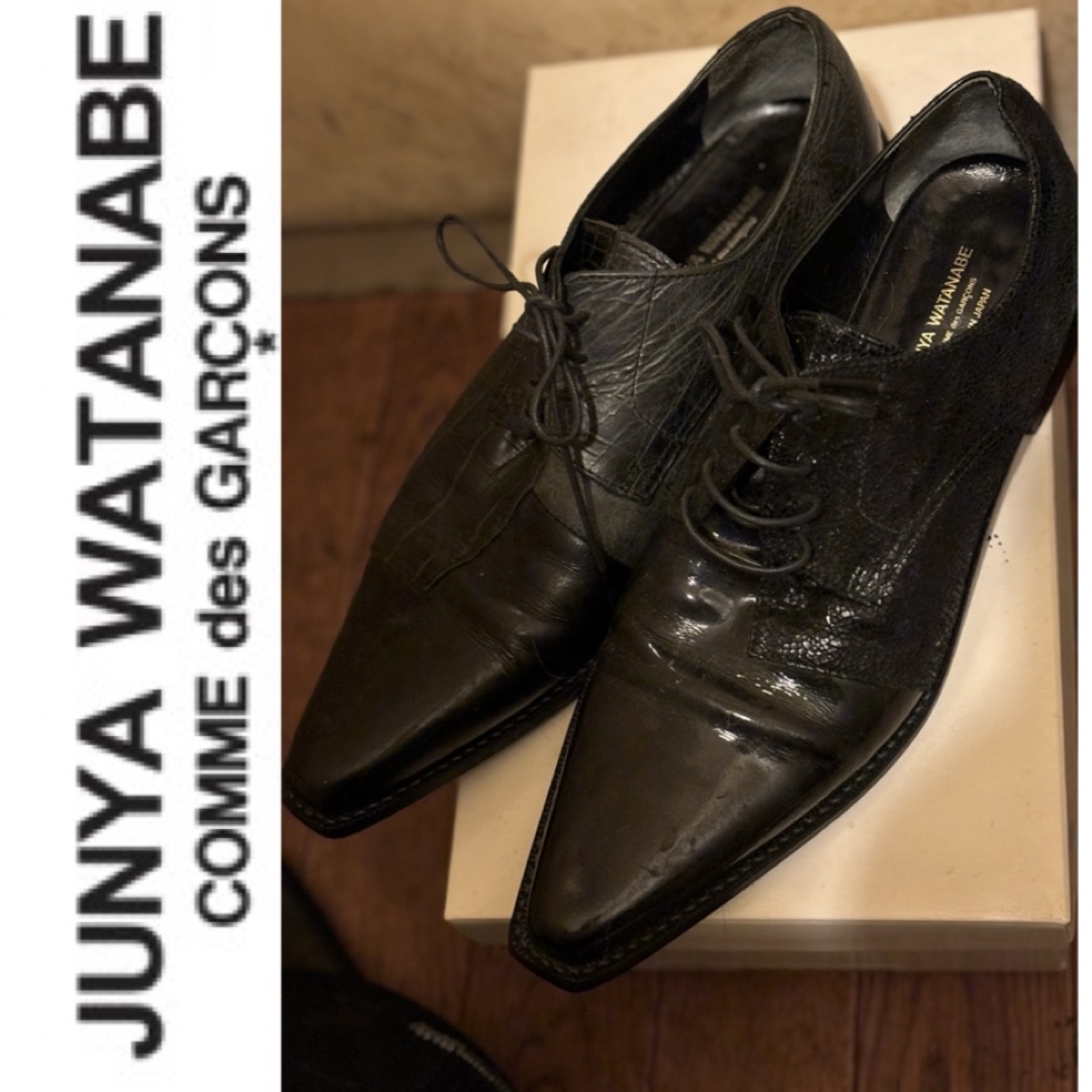 JUNYA WATANABE COMME des GARCONS(ジュンヤワタナベコムデギャルソン)のJUNYA WATANABE コムデギャルソン パッチワークドレスシューズ  メンズの靴/シューズ(ドレス/ビジネス)の商品写真